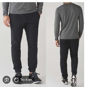 Lululemon warpcity mens black medium joggers